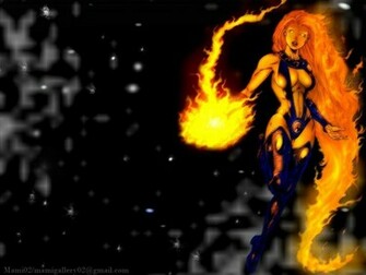 Starfire Femme Fatales Wallpaper