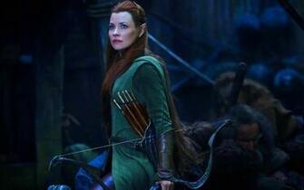 Evangeline Lilly In The Hobbit Wallpaper