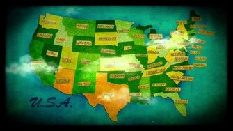 Us Map Wallpaper