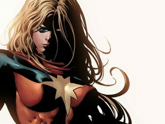 Ms Marvel Superhero Sexy Babe Wallpaper