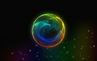 Neon Light Ball Wallpaper Myspace Background