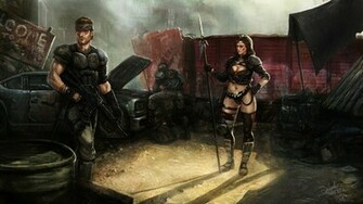 Wasteland Art Wallpaper