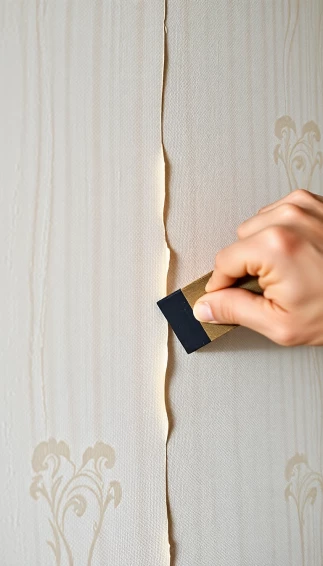 Fixing Wallpaper Seams Splitting