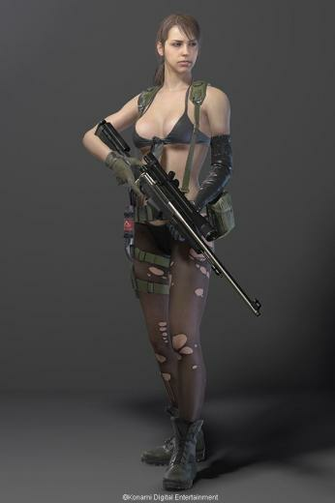 Mgs5 Character Quiet Revealed Wears Very Little Clothing Nowgamer