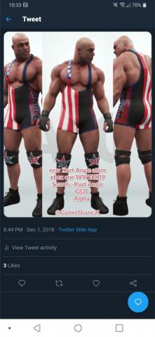 Kurt Angle iPhone Wallpaper