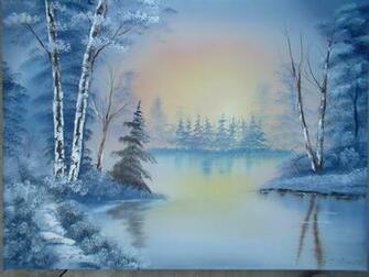 Bob Ross Painting Wallpaper