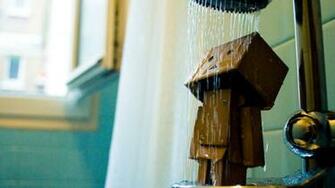 Danbo In The Shower HD Wallpaper