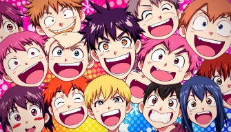 Funny Anime Faces Wallpaper