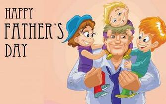 HD Happy Fathers Day Wishing Wallpaper