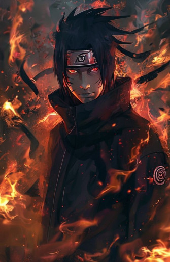 Itachi Amaterasu Wallpaper