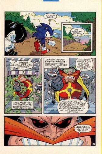 Dr Julian Robotnik Image Random Comic S From Archie