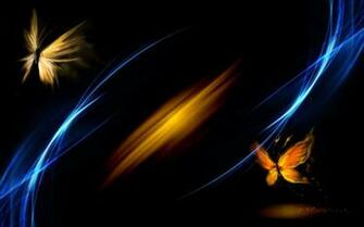 Paradox Fantasy Black Gold Butterfly