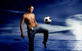 Soccer Players Wallpaper Goal