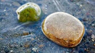 Smoothed River Rocks HD Image Photography Nature