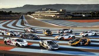 Wallpaper Mclaren Mp4 12c Supercar Track Racing