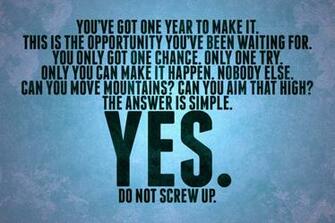Success Quote Do Not Screw Up Wallpaper Best HD