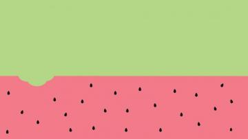 Desktop Wallpaper Watermelon Casual Mess