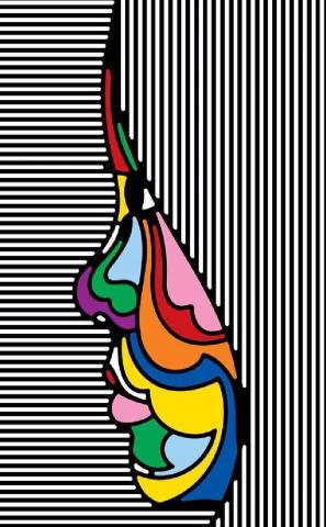 Elmira Jabbari On iPhone Wallpaper Peter Max Art