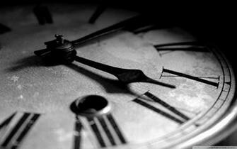 And White Old Clock Aircraft Antique HD Desktop Wallpaper