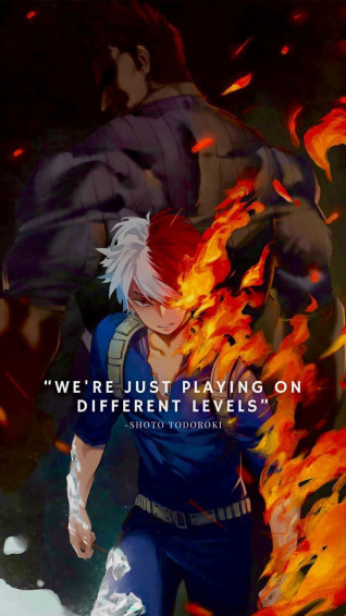 My Hero Academia In Anime Quotes Inspirational
