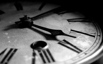 Wallpaper Full HD 1080p 1080i Hours Arrow Black White