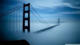Golden Gate Bridge Fog Wallpaper