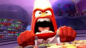 Disney Movie Inside Out Anger Desktop Background Wallpaper