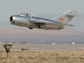 Seaman Wallpaper Aircraft Fighters Russian Mig15takeoff05 Jpg