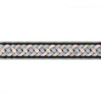 Pack X 5m Plait Border Black Blue Pink By Shand Kydd