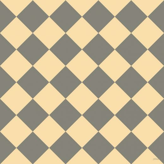 Peach Yellow And Friar Grey Checkers Chequered Checkered Squares