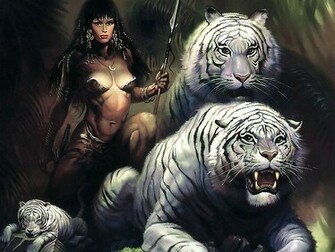 The Art Of Heavy Metal Fantasy Women Hunter
