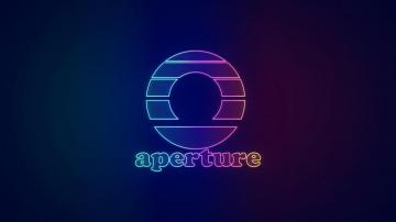 Neon Aperture Laboratories Wallpaper 70s Edition X
