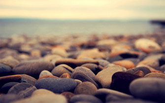 Beautiful Rocks From The Beach Wallpaper