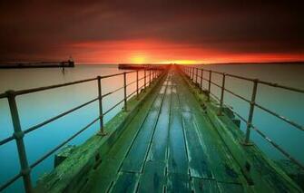 Wallpaper Twilight Sea Landscape Sunset Water Sunlight