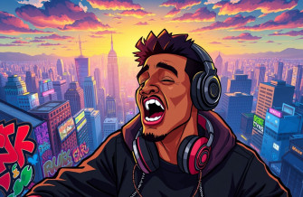 Rapper Cartoons Wallpaper