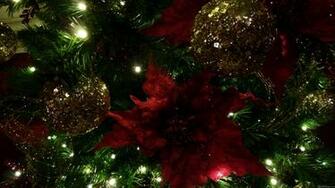Gold Christmas Tree Background Maroon And