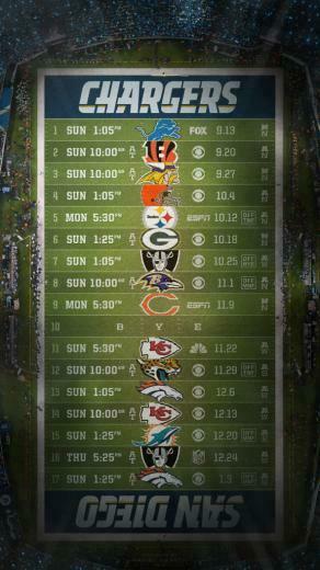 Nfl Schedule Wallpaper Of Nflrt