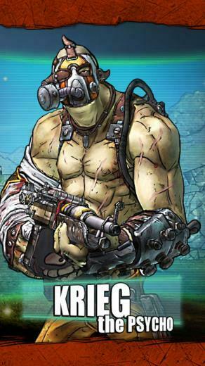 Borderlands Krieg Wallpaper iPhone Skin