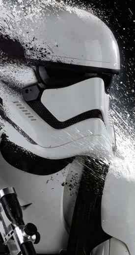 Stormtrooper Splatter HD Wallpaper For iPhone 6s