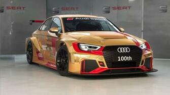 Audi Delivers 100th Rs3 Lms Customer Car In Special Gold Livery
