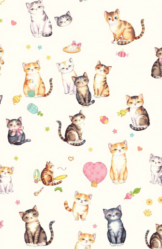 Cute Cat Drawings Wallpaper