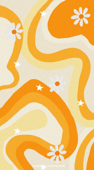 Summer Aesthetic Wallpaper Ideas Yellow Retro I