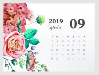 Cute September Calendar Printable Planners