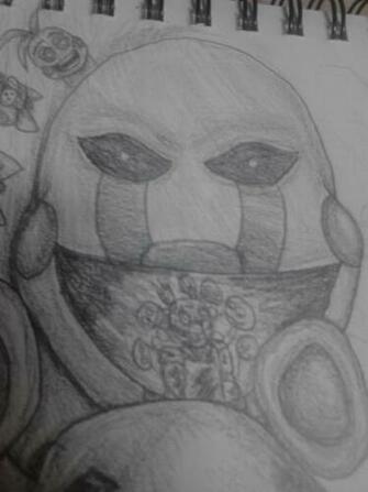 Puppet And Springtrap Five Nights At Freddy S Fan Art
