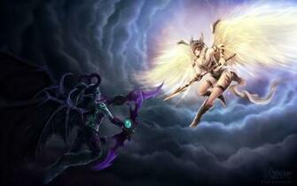 Wallpaper Of Demon Hunter World Warcraft Legion