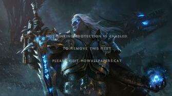 Arthas Menethil Dark Man Black Sindragosa