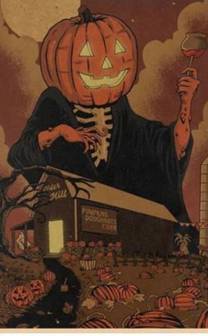 Nathalie Snekkestad On Vintage Halloween
