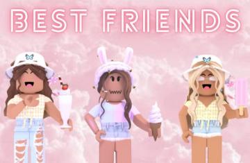 Best Friends D Roblox Pictures Animation Cute