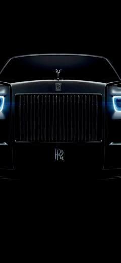 Rolls Royce Phantom Front iPhone Xs Max Wallpaper HD