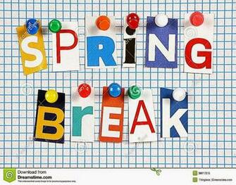 Spring Break Words